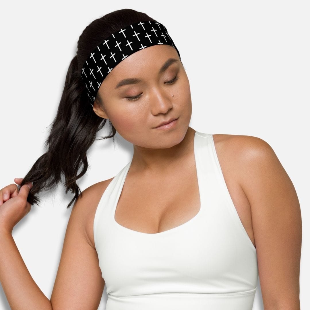 Bandeau Noir I Cheveux Courts