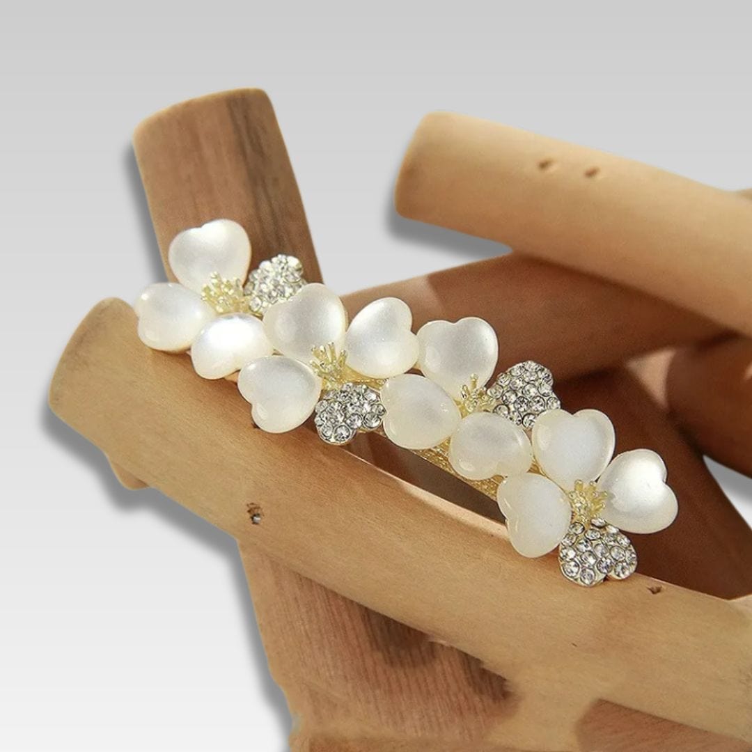 Argent Barrette Cheveux I Luxe