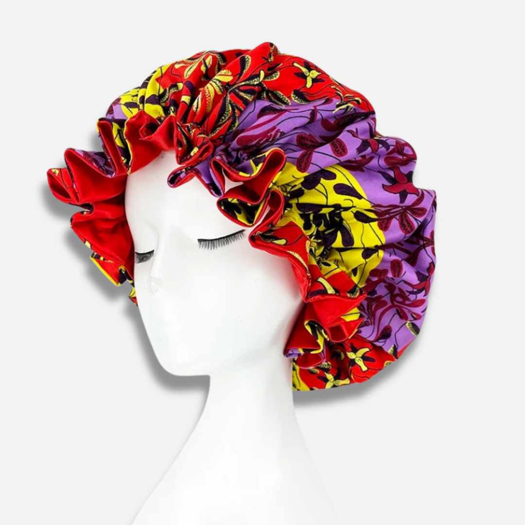 Multicolore Bonnet de Nuit I Cheveux